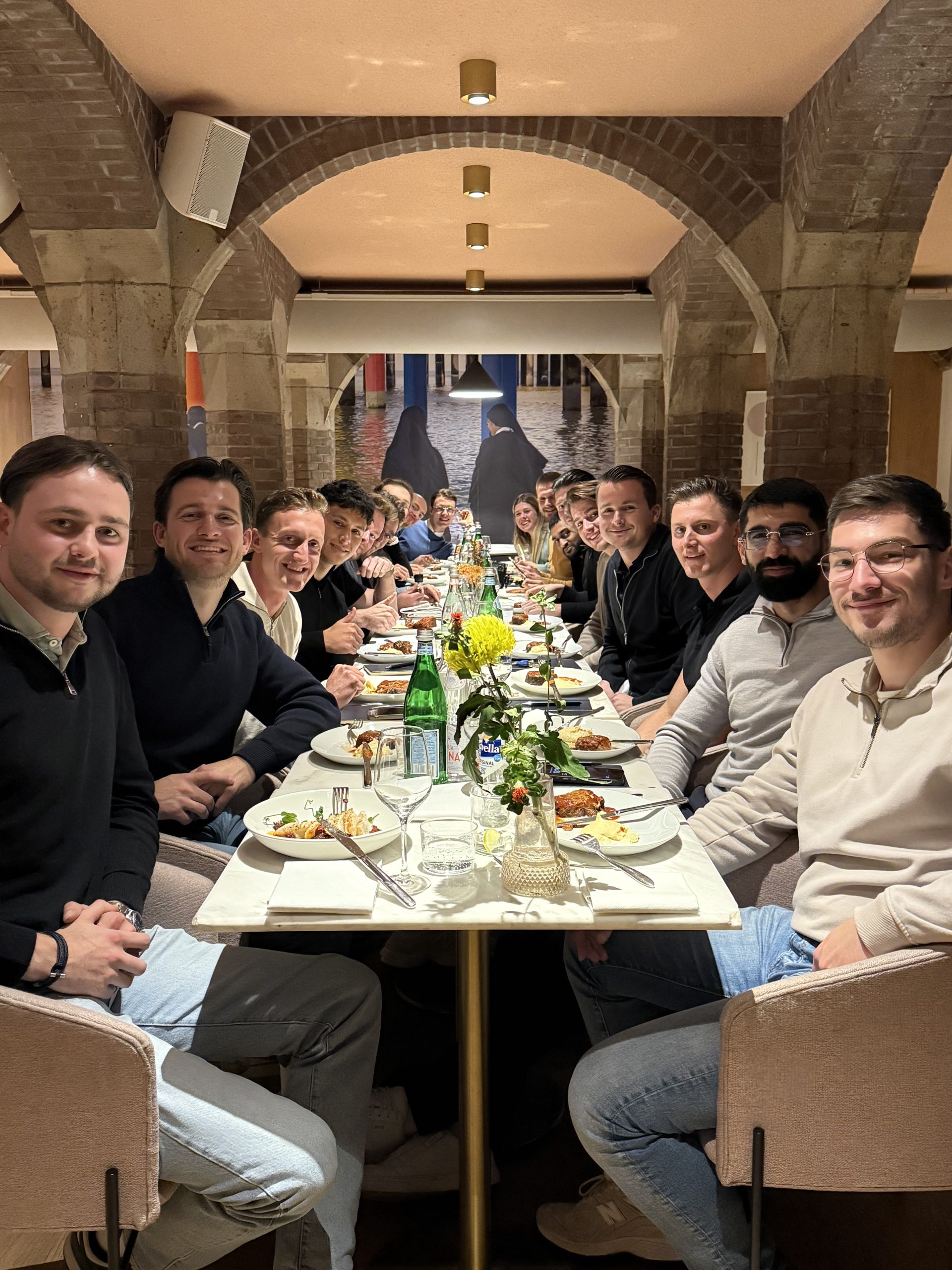 Vanguard-leden tijdens een clubdag
